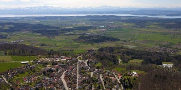 Blick auf Heiligenberg