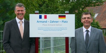 Einweihung Armand-Zahner-Platz
