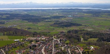 Blick auf Heiligenberg