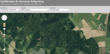 Screenshot Satellitenplan